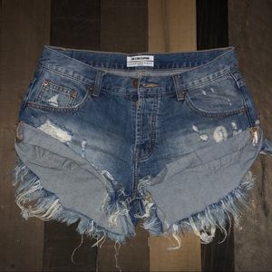 One Teaspoon Blue Suede Bandits